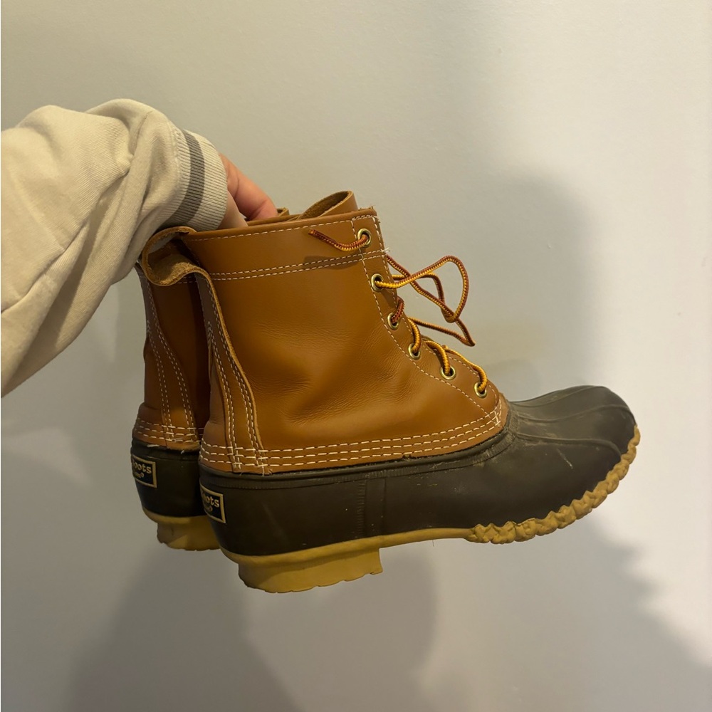L.L. Bean Brown and Tan Men's Boots